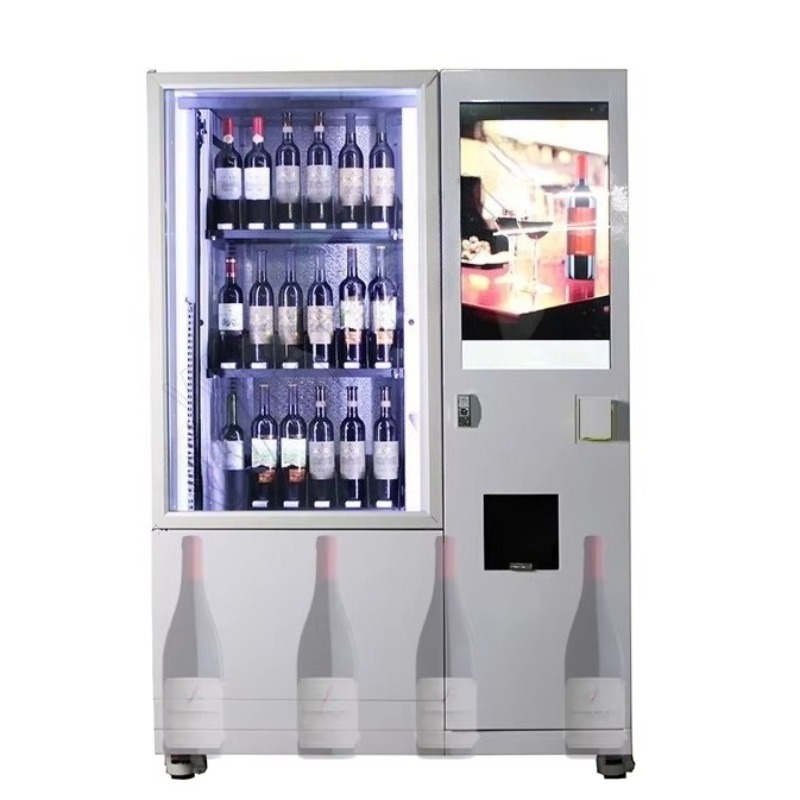 Wine Beer Refrigerator - Custom Smart Age Verification Lift System
