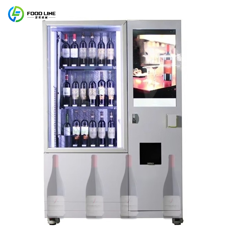 Wine Beer Refrigerator - Smart Age Verification Lift System Refrigerator