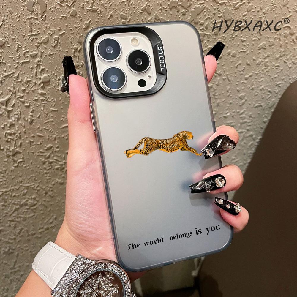 Wine & Beer Tours Of Nova Scotia - Fashion Cheetah Wine Red Phone Case