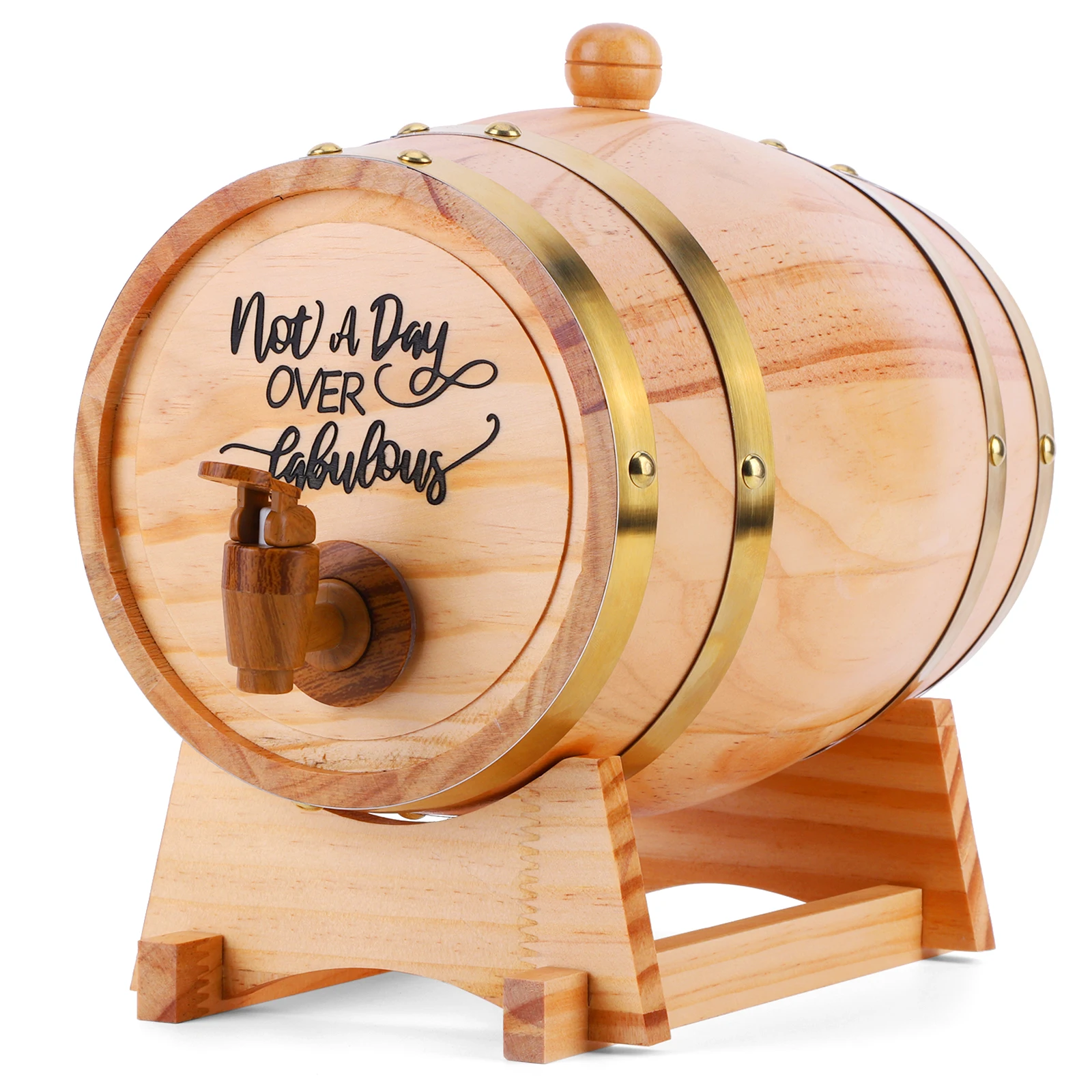3L Wooden Whiskey Barrel with  - Wine Beer Tequila review and price