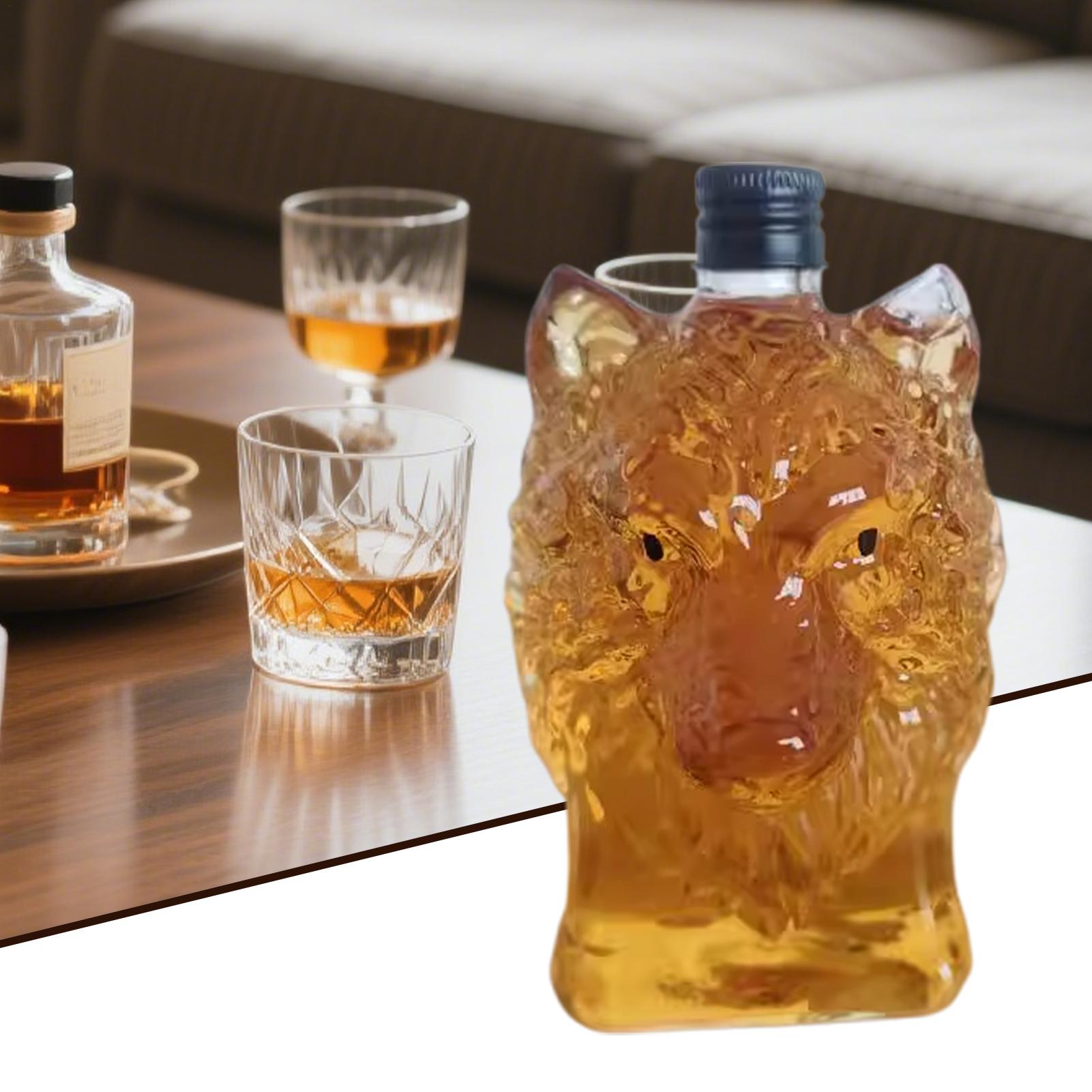 Wolf Art Statue Wine bottle Wh - Wine & Beer Tours Of Nova Scotia review and price