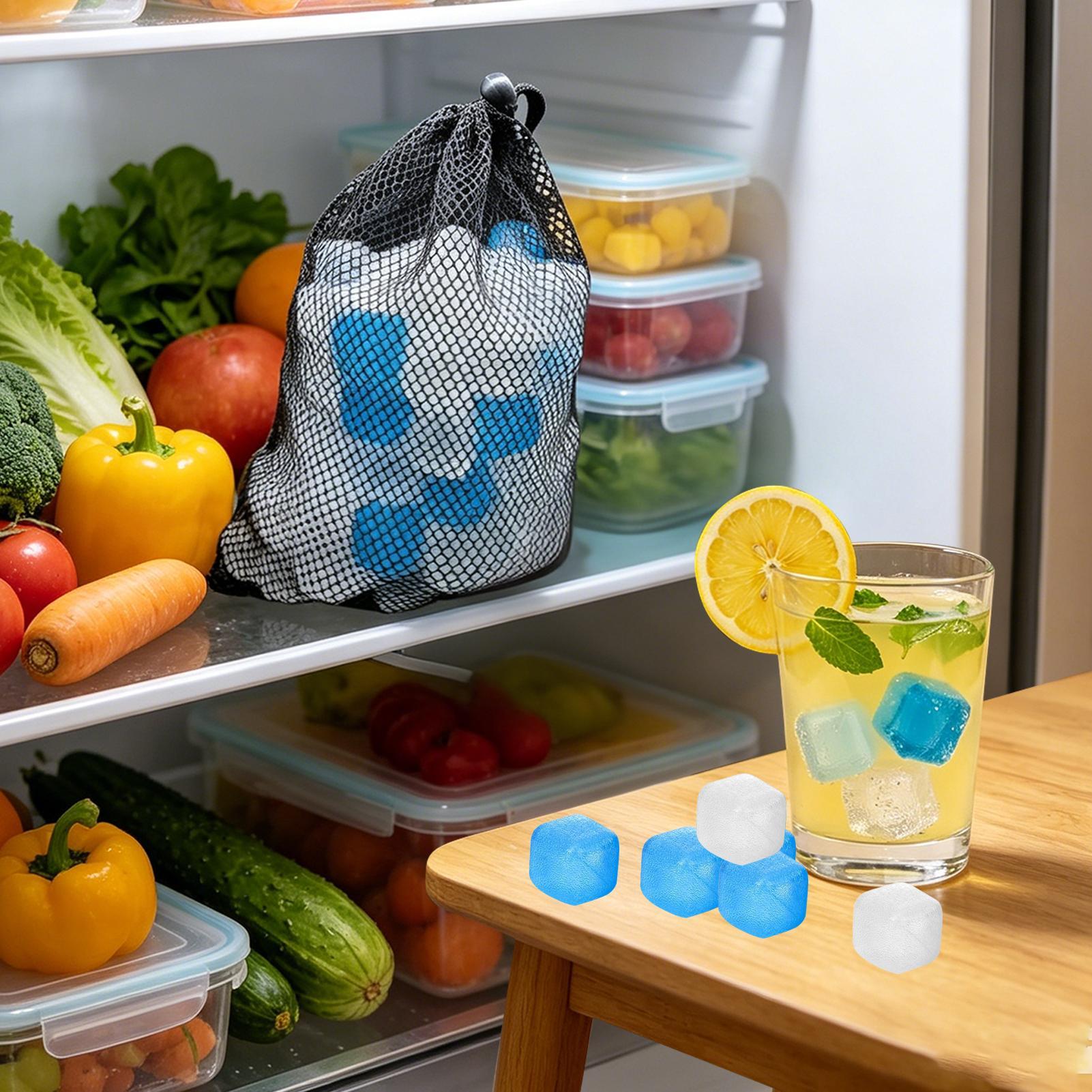100Pcs Ice Cubes Reusable Refr - Wine Beer Refrigerator review and price