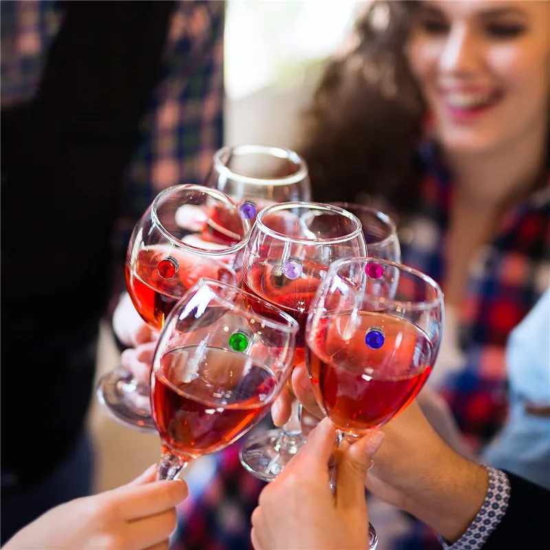 Magnet Crystal Wine Charms Dec - Wine Beer Refrigerator review and price