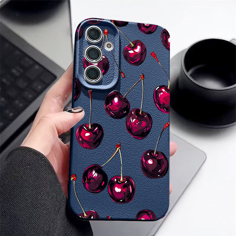 Wine Red Cherry Printed Phone  - Wine & Beer Tours Of Nova Scotia review and price
