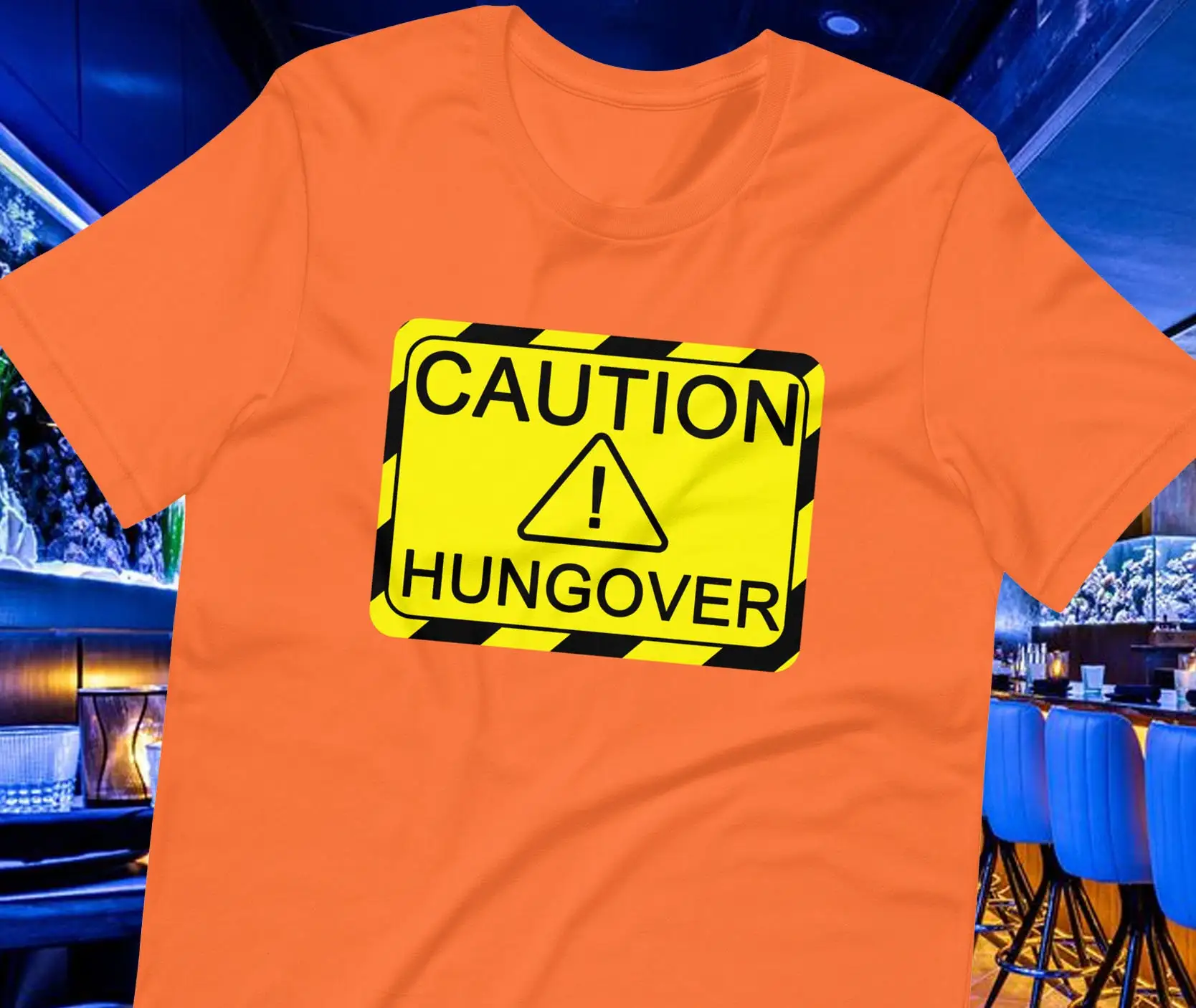 Caution Hungover T Shirt Hango - Wine Beer Tequila review and price