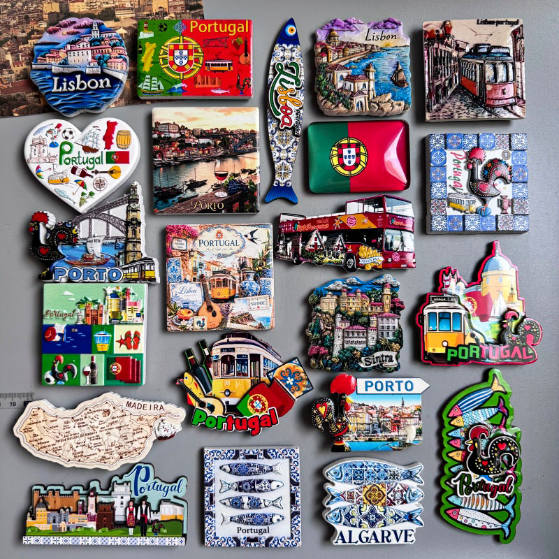 Portugal Fridge Magnets Trams  - Wine Beer Refrigerator review and price