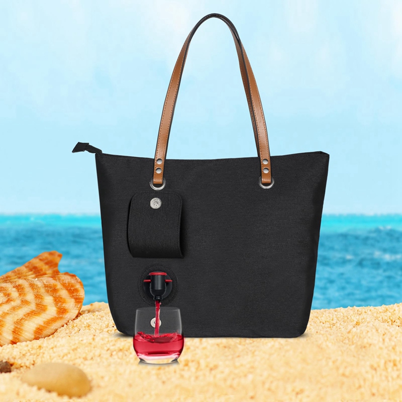 Hot Wine Tote Bag, Beach Coole - Wine Beer Refrigerator review and price
